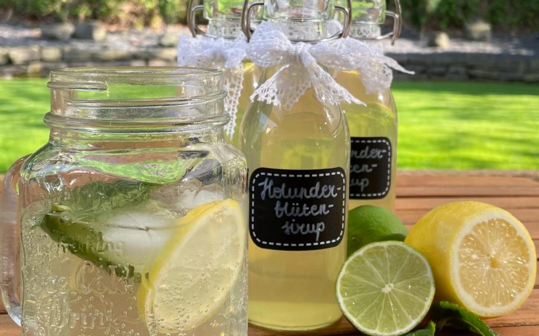 Holunderblütensirup