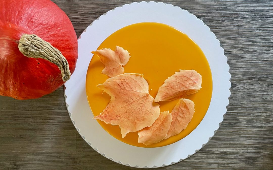 Pumpkin-Spice-Latte & Pekan Entremet